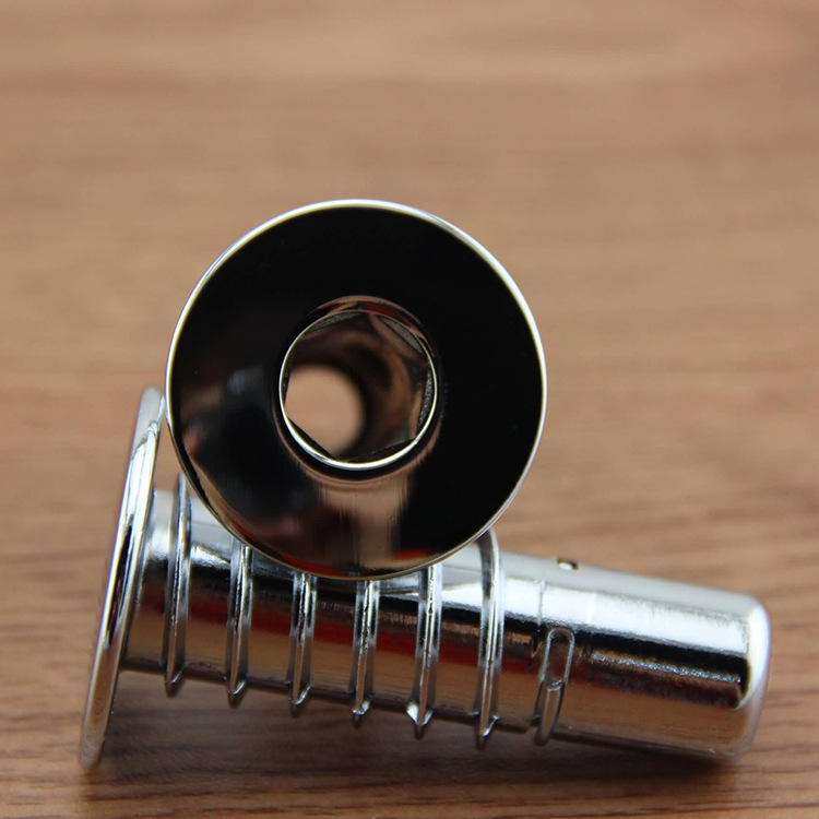 厂家直销 锌合金套筒 罗套 功能铰双耳五金 可定制加工