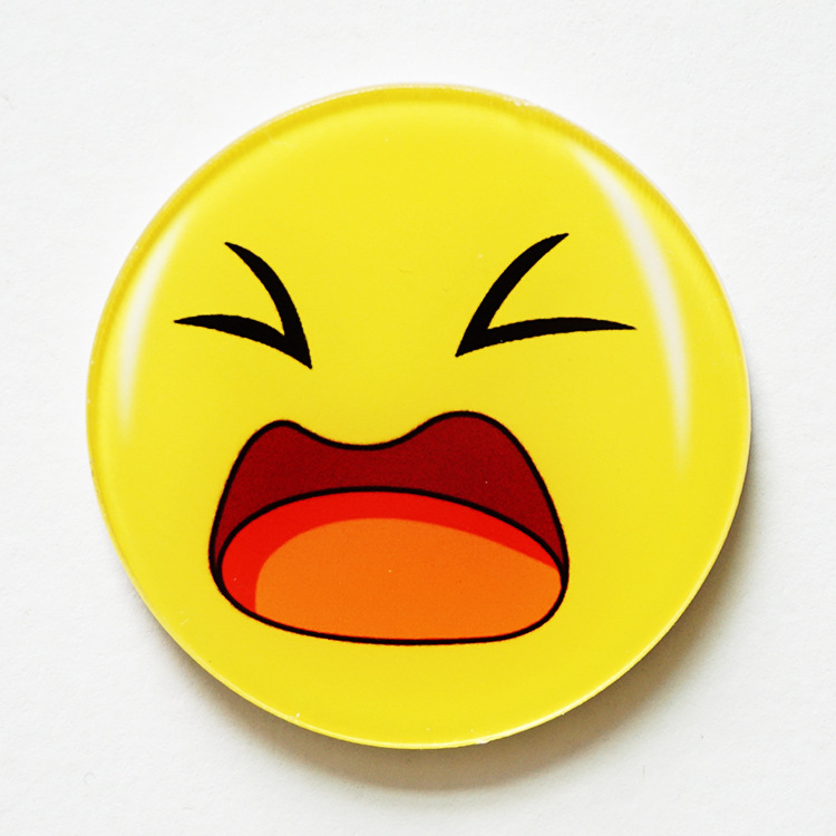 韩国原宿zipper软妹胸针 笑脸胸牌可爱表情包徽章