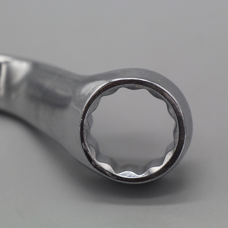 五金工具全抛光镜面梅花扳 41-46手动汽车机修双头梅花眼镜扳手