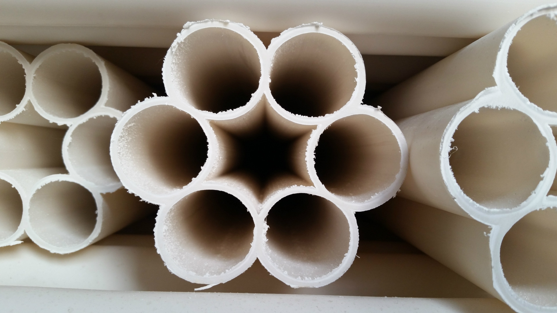 宝鸡厂家热销七孔梅花管弱电线管pe电线导管pvc梅花管壁厚20mm