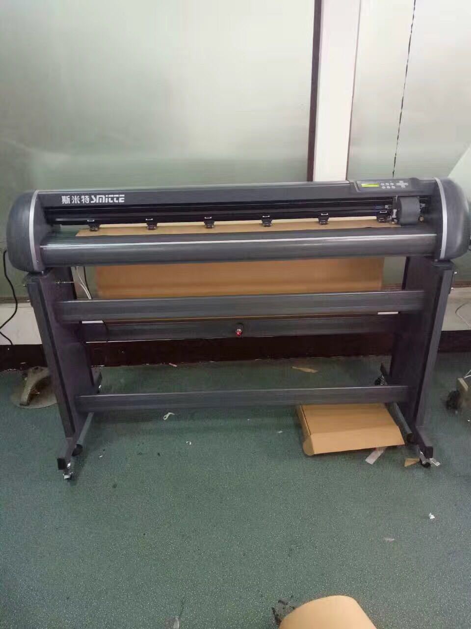 斯米特 st-1200cbq 切绘一体机 服装绘图仪 服装样板打印机