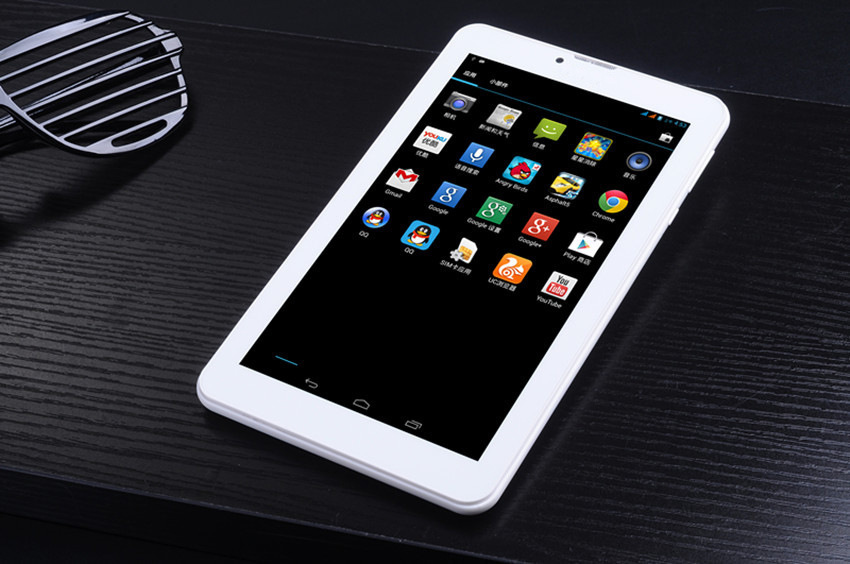 工厂直销批发7寸平板电脑 四核3g可打电话平板电脑706金属壳 现货