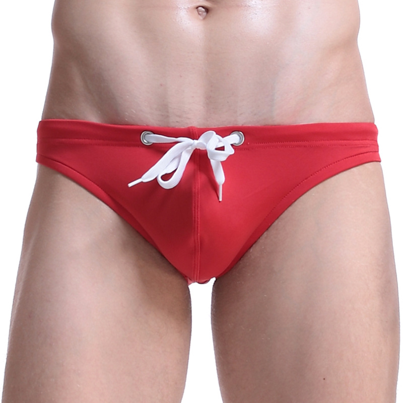 AIBC Direct Selling Men's Underwear Bikini Swim Briefs Semi-Light Swimming Cloth Swimming Pool Sports Leisure Medium Elastic BJN