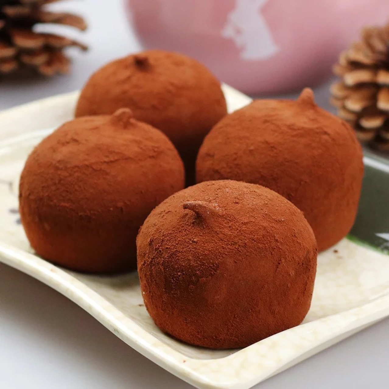 禾绿专用日式洋风可可大福20个/盒寿司大福日式年糕糯米团