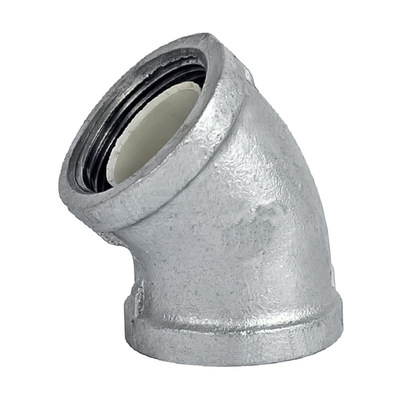 天和tianhe玛钢衬塑45°弯头弯接头变径接头钢塑管箍dn15~dn100