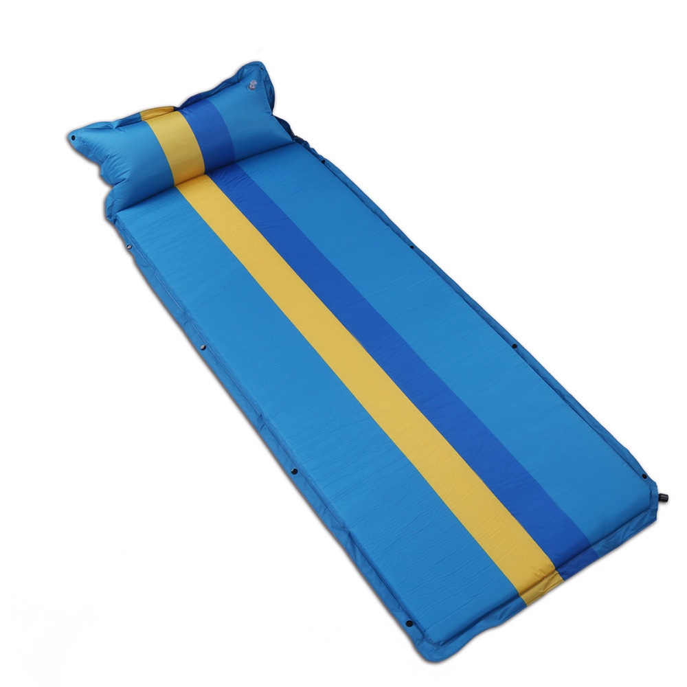 新款单人3自动充气垫 隔水加厚便携充气垫 户外露营郊游充气野餐