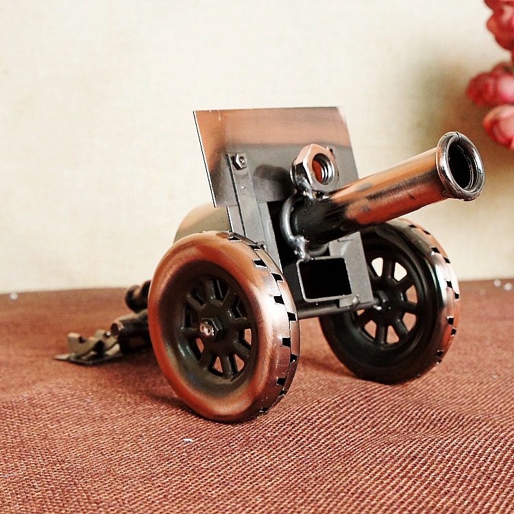 特价古董兵器 清代门形迫击大炮 纯手复古铁艺小钢炮模型多款可选