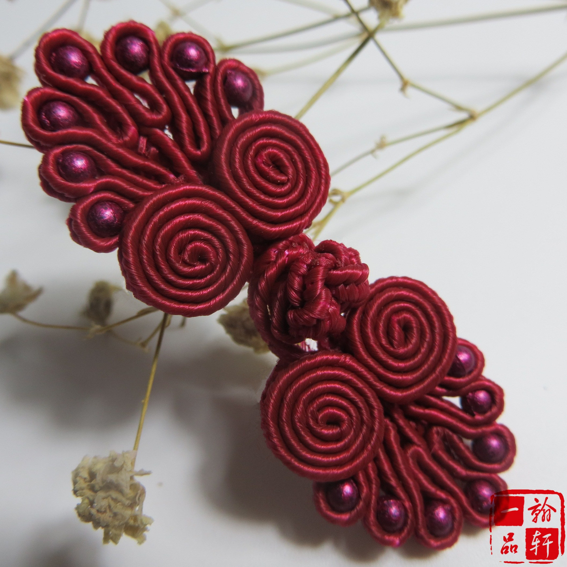 七珠盘扣/盘扣/喜帖盘扣/手工盘扣——好手工来自景轩工艺厂