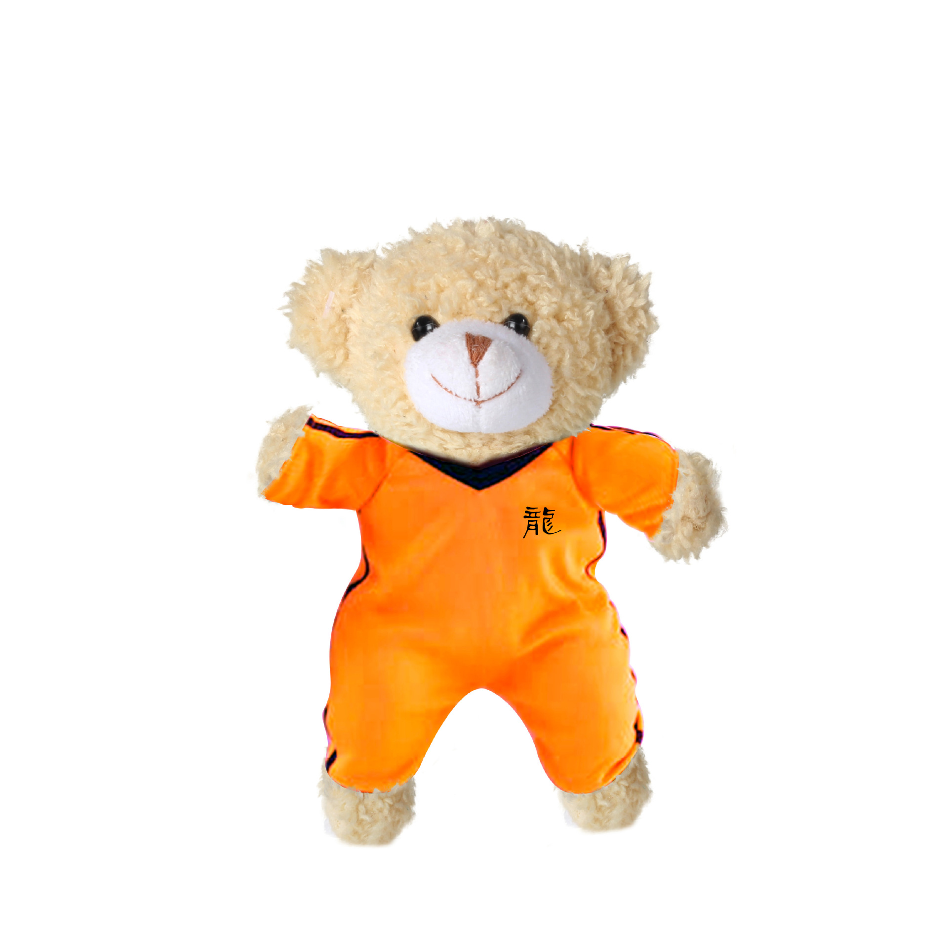 尚绒厂家定制穿衣服小熊公仔 穿衣泰笛熊毛绒公仔 李小龙泰笛熊仔