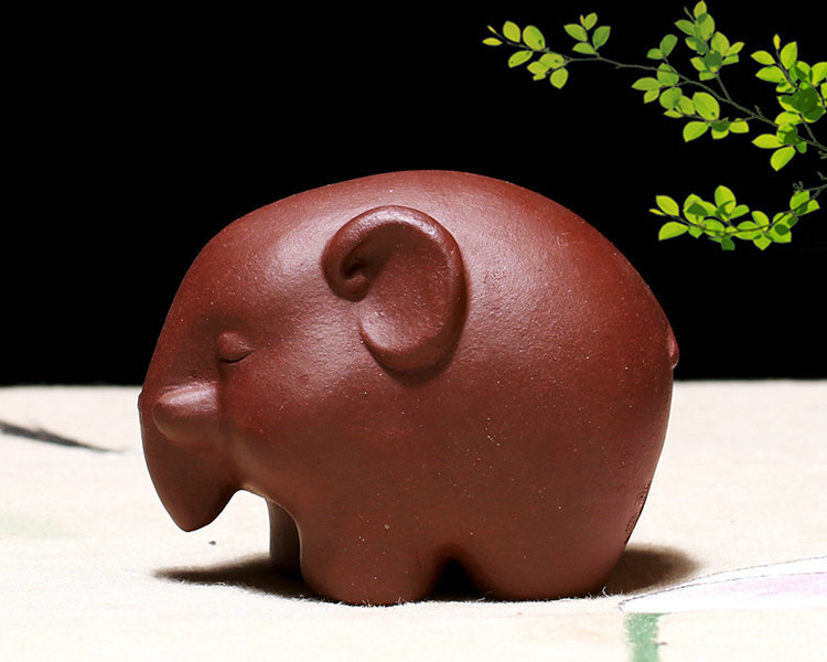 大象茶宠摆件精品可养招财个性茶台配件紫砂茶宝情趣迷你可爱