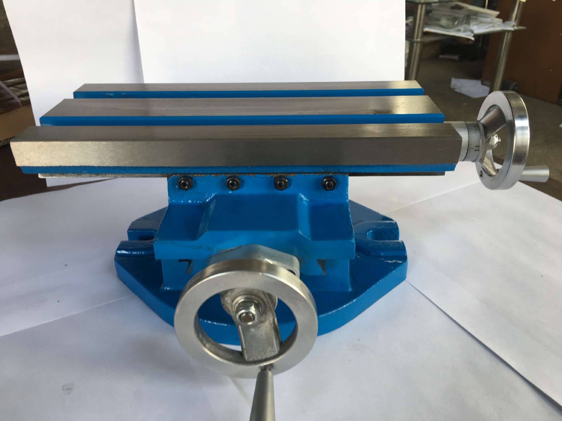 台钻支架安装迷你微型多功能铣床精密十字滑台工作台diy车床配件