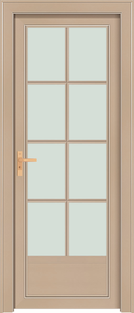 金裕达10个平方起订 断桥铝平开门 磨砂钢化玻璃 平开门 宝马金