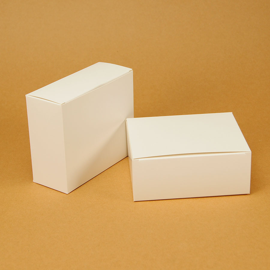 现货批发白卡纸盒长方形多规格小白盒通用纸盒可定制彩色印刷