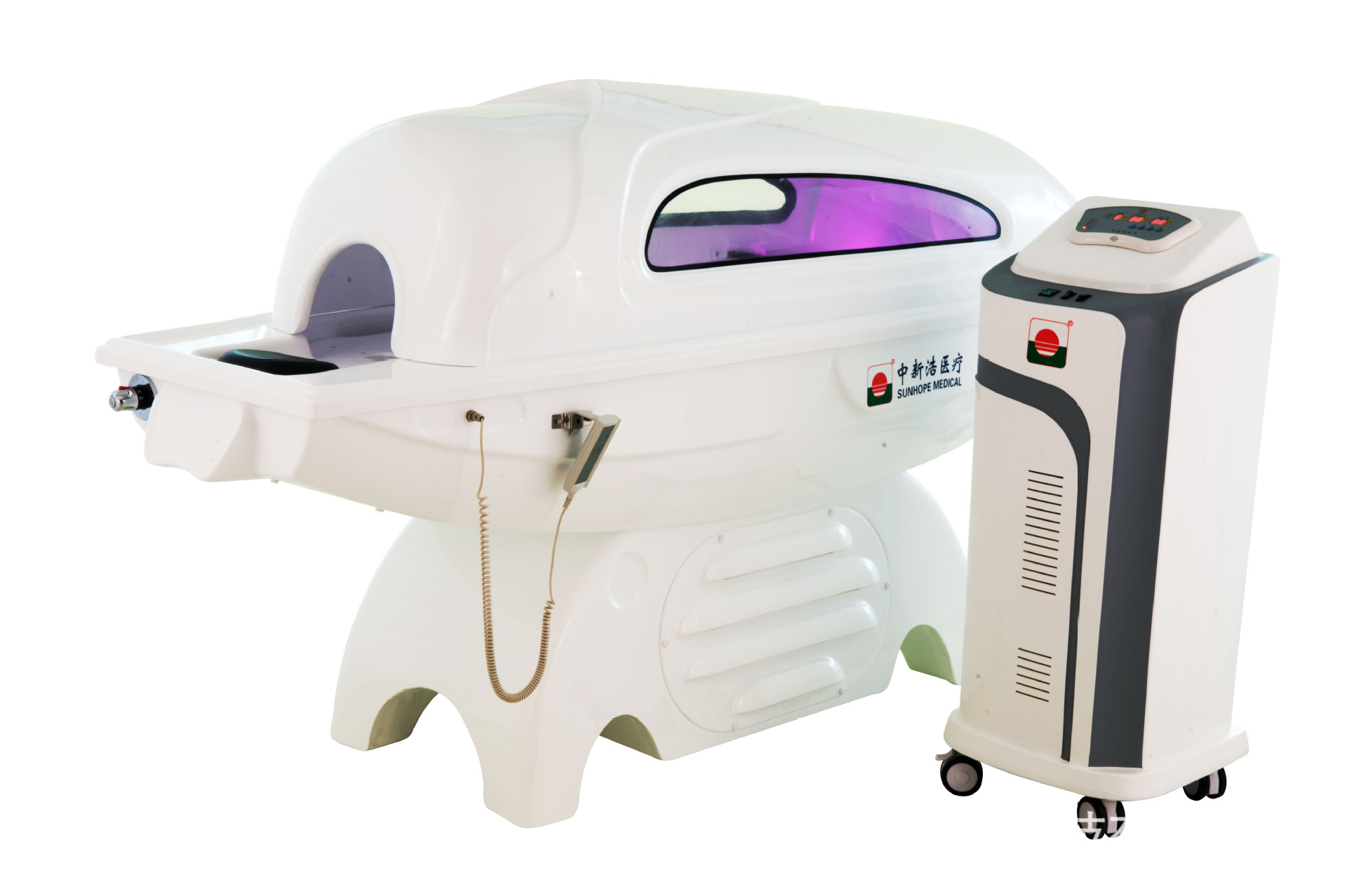 新浩牌sh-800p-4平躺式熏蒸理疗床 中医熏蒸康复设备 熏蒸太空舱