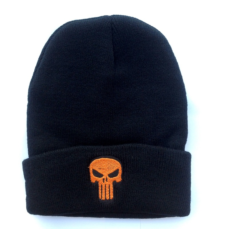 E-Commerce Exclusively for Eater Ghost Head Skull Knitted Hat Men and Women Autumn and Winter Wild Hat Hip-Hop Cap