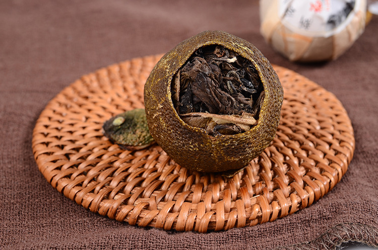 福建白茶新会小青柑500g 福鼎白茶陈皮小青柑包装批发陈皮白茶