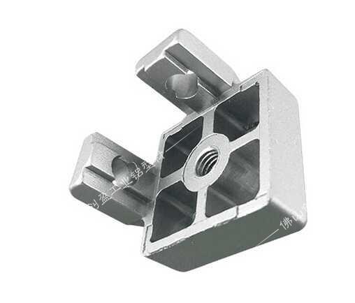 地脚连接器工业铝型材配件铝型材机脚连接件脚杯固定座地脚连接器