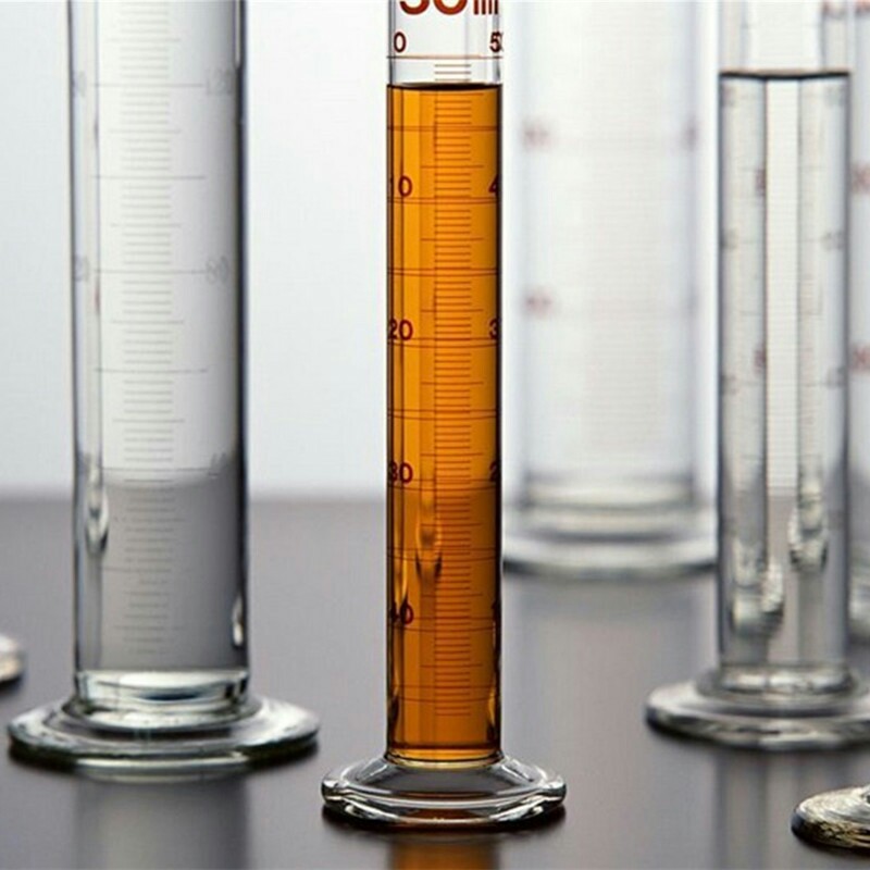 供加厚玻璃量筒刻度量筒量器刻度化工实验医用厂公司