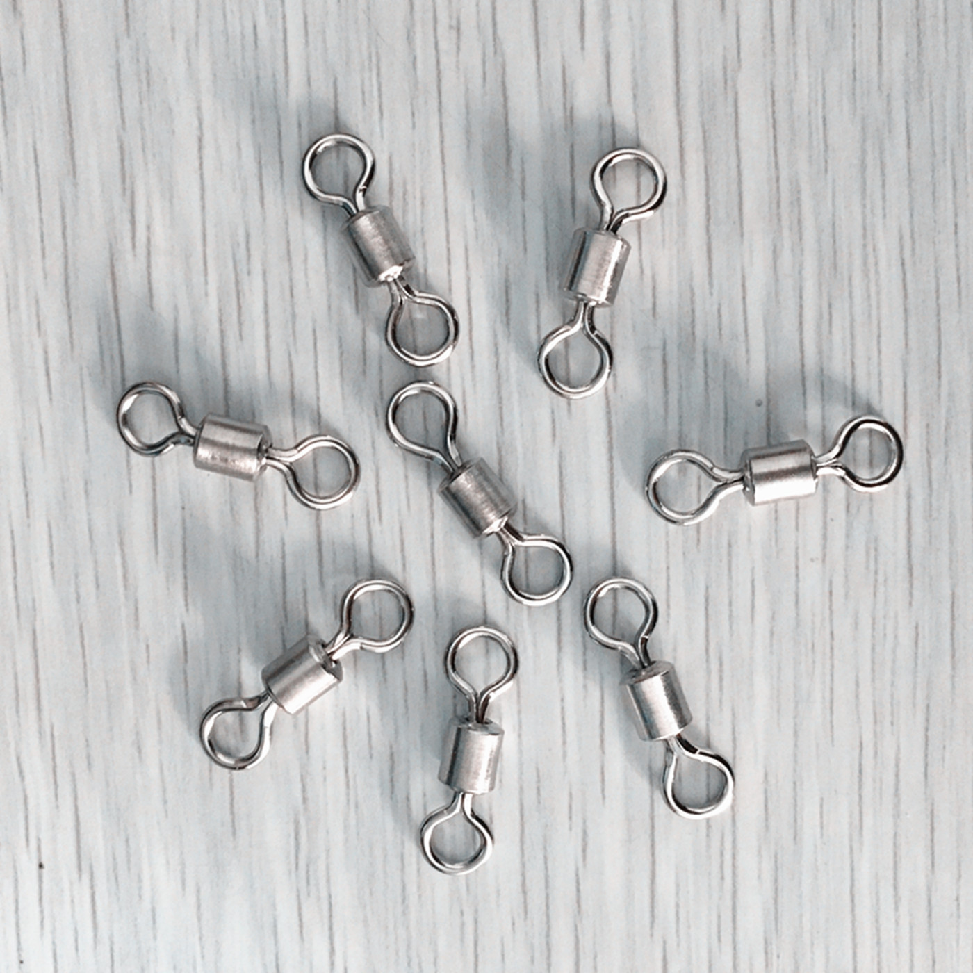 美式转环 八字环 连接器 铜 渔具小配件 钓鱼样品 工厂批发直销