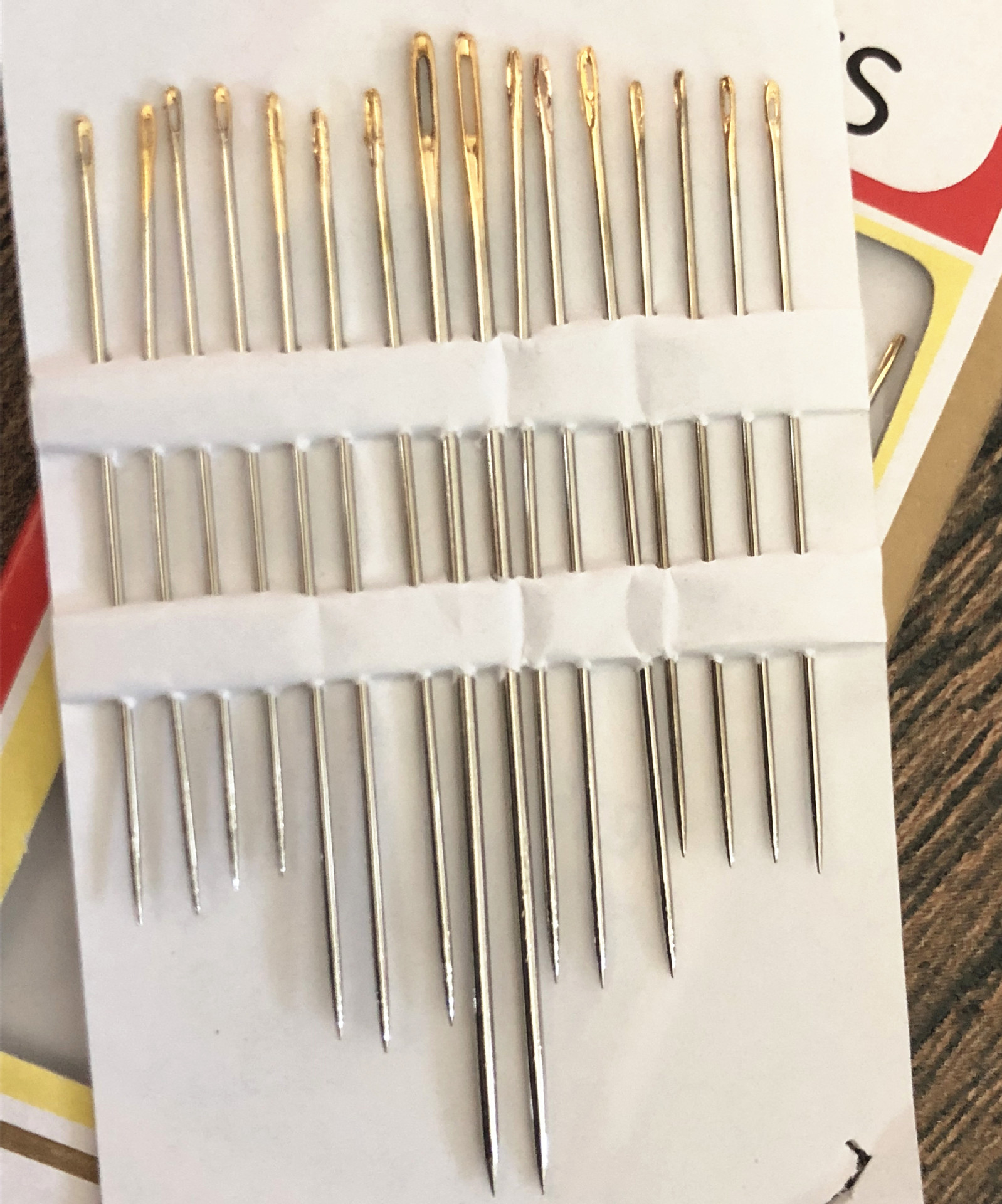 金头针 老人针 老人缝衣针 一元店货源批发