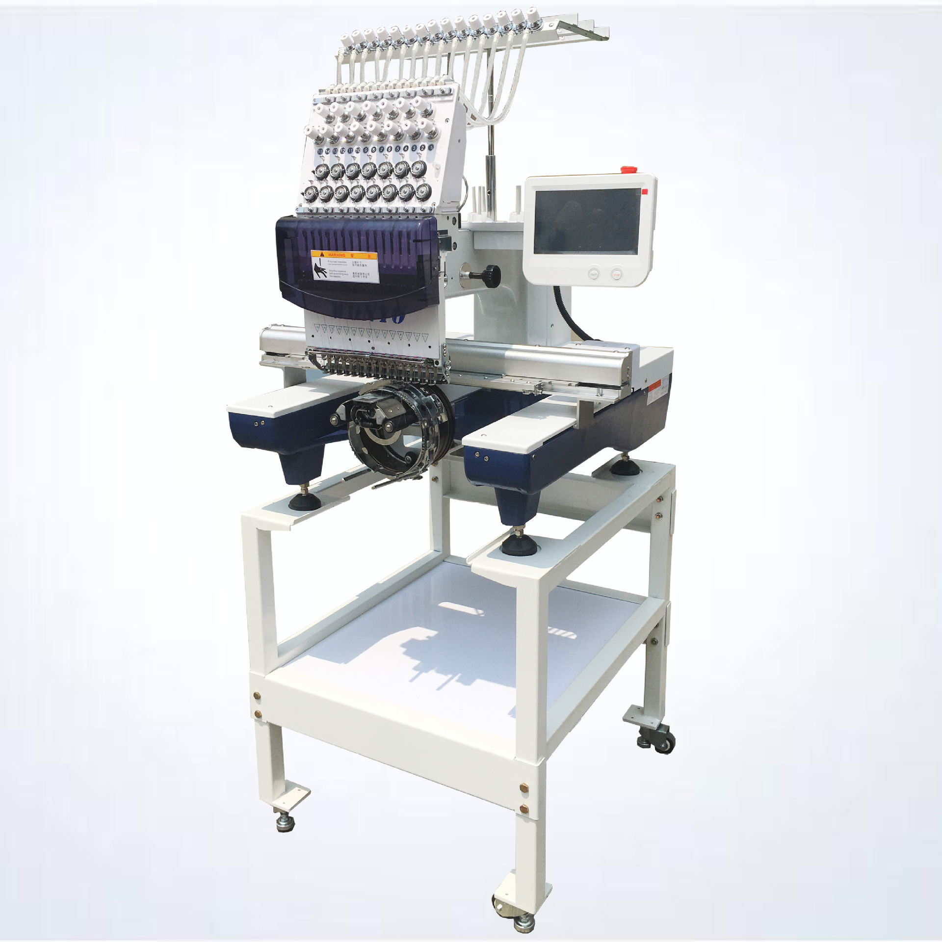 供应wonyo单头绣花机 服装家用绣花机 工业多头绣花机