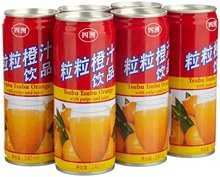 四洲粒粒橙 橙汁饮品 240mL