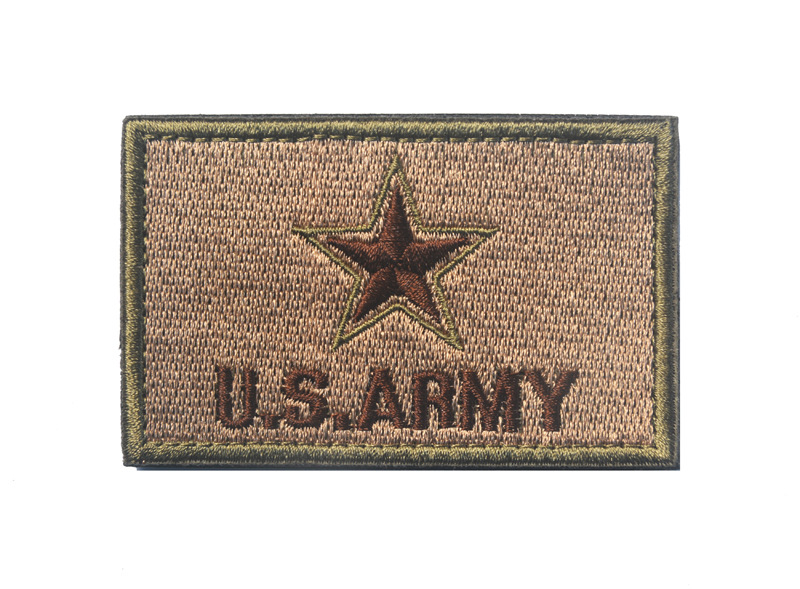 usarmy美国陆军标志 刺绣臂章魔术贴布贴补丁包贴军迷战术士气章