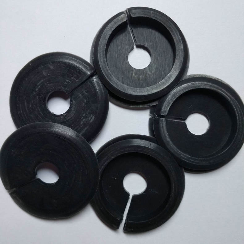 圆柱橡胶减震垫黑色硅胶脚垫圆形胶垫橡胶减震垫定制