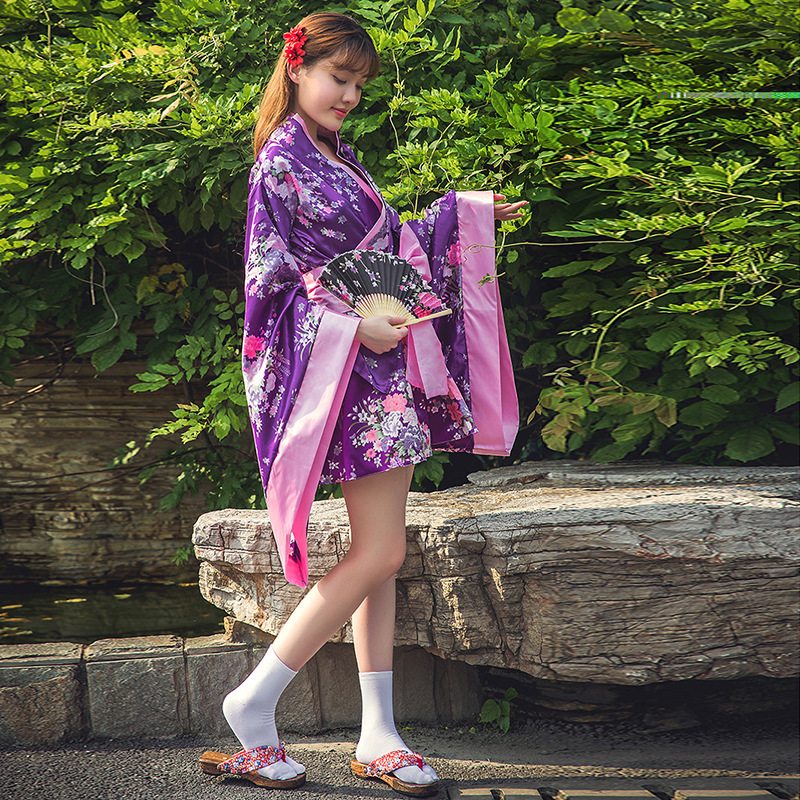 洛丽塔洋装动漫cosplay服装日本重樱花和服女装全套女仆装