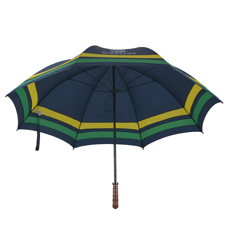 深圳厂家定制外贸礼品中高端广告高尔夫定做印logo尼龙布接片雨伞