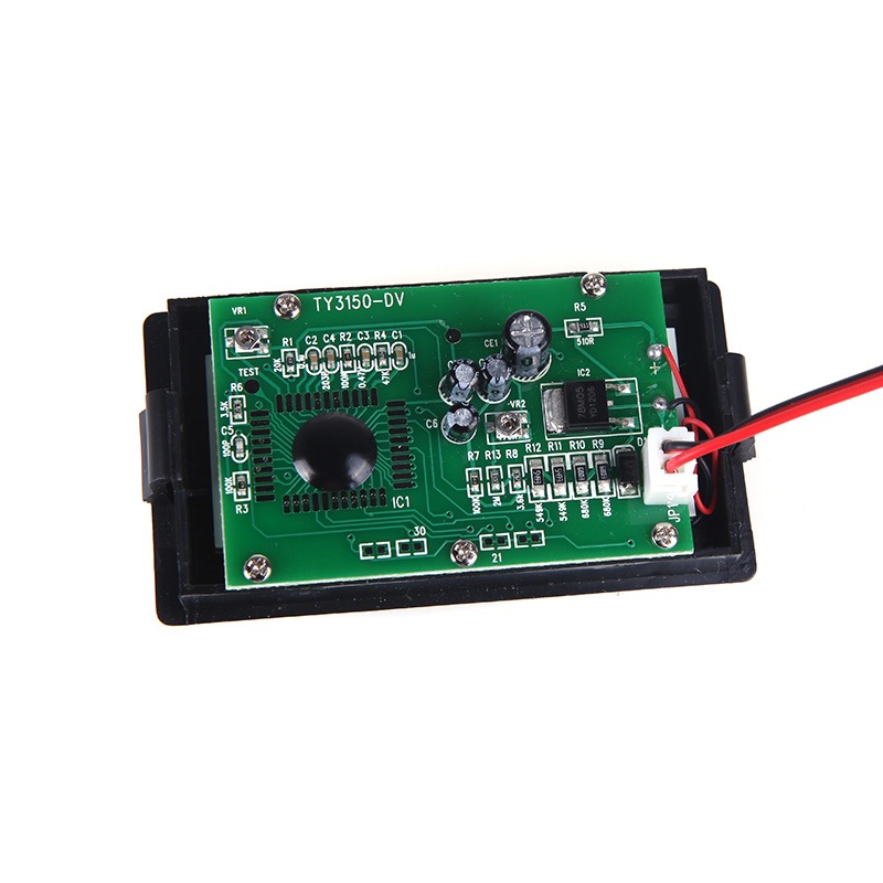 优质直流两线制液晶数字直流电压表"d69-30" 电瓶电动车电压表