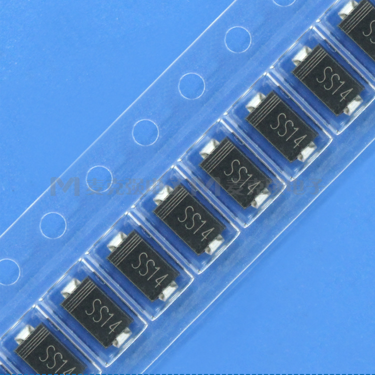 smd贴片肖特基二极管ss14 1n5819 sma do-214ac肖特基管1a/40v