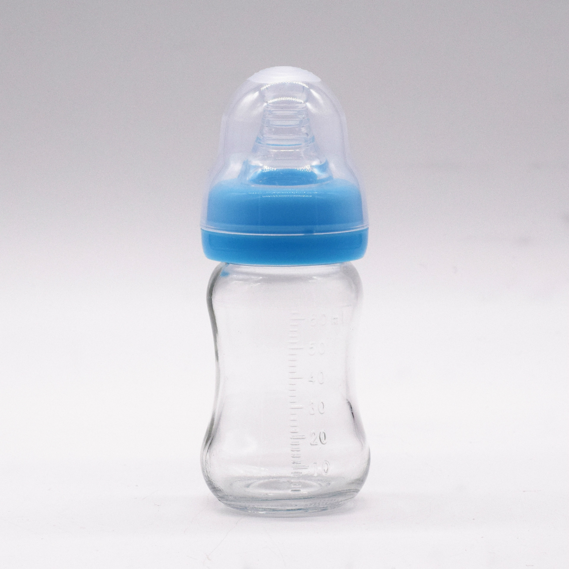 玻璃奶瓶批发60ml婴幼儿奶瓶玻璃小果汁奶瓶防胀气宝宝奶瓶玻璃瓶