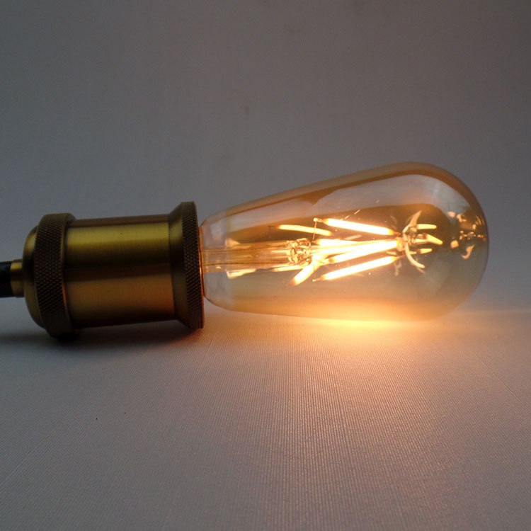 爱迪生灯泡 茶色复古仿钨丝灯丝led灯 2w 4w酒吧茶馆节能装饰光源