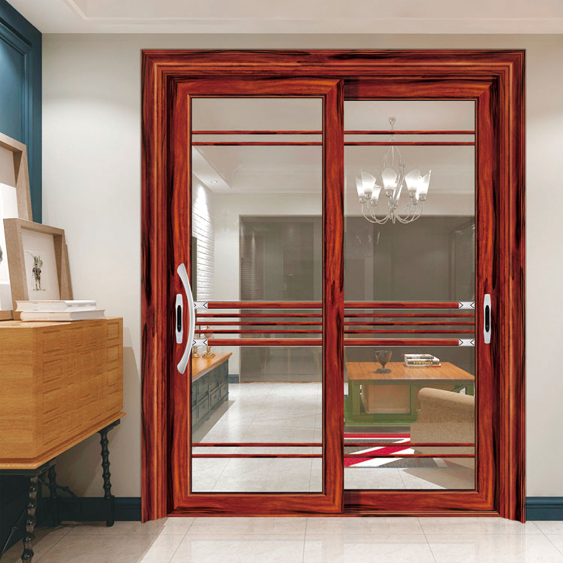 铝合金推拉门_90系列铝合金推拉门 豪华铝合金平移门 厂家专业定制批