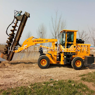 铲车改装小型打桩机 小型打桩机生产改装 民房小型地基打桩机特价