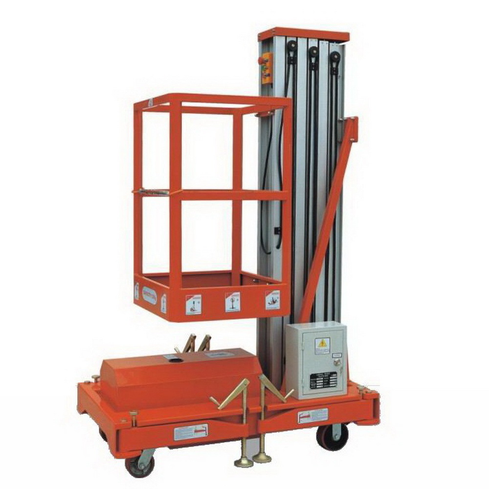 铝合金高空作业平台 车间电动小型升降机 升降平台厂家直销