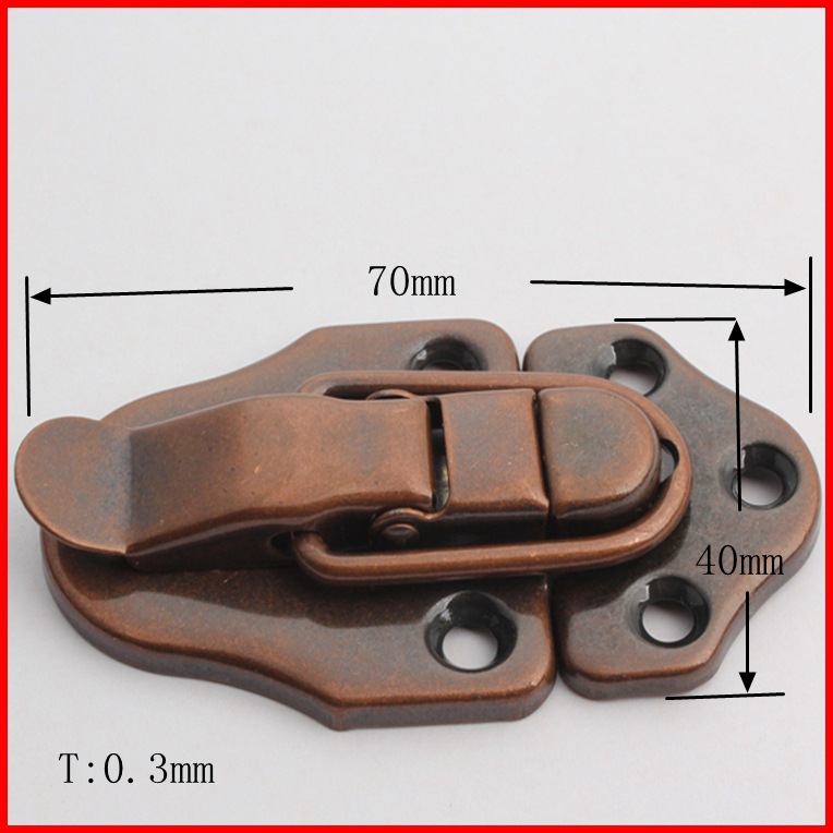 工业箱皮箱锁五金配件 环保铝箱配件锁扣 箱包锁扣 工具箱包搭扣