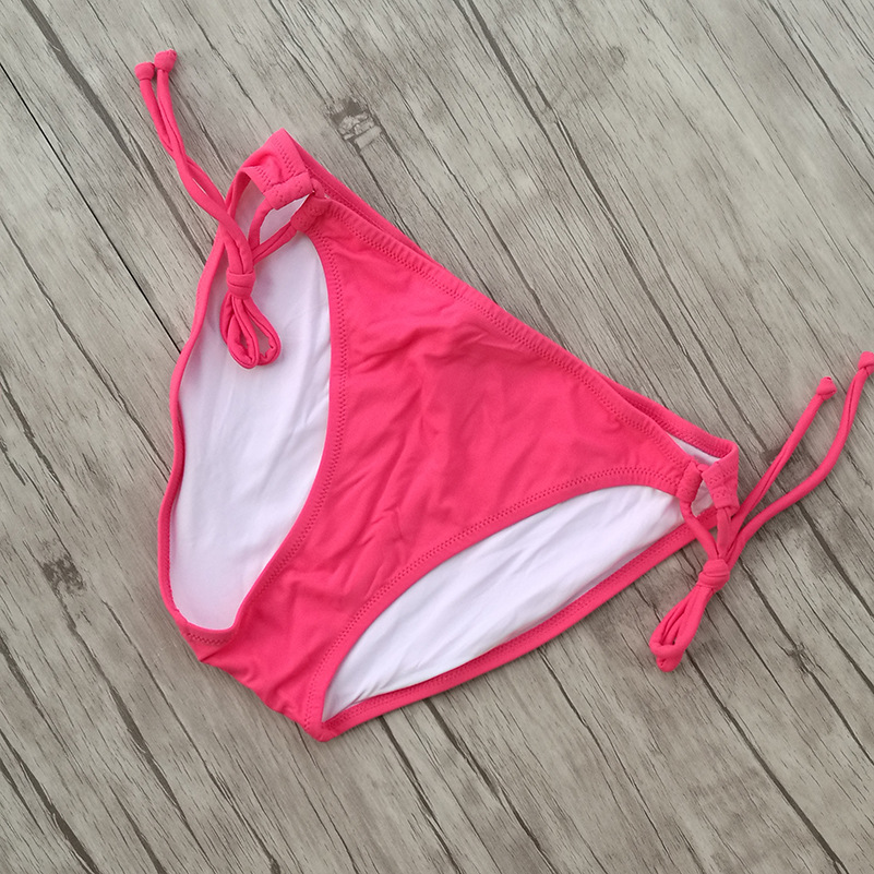 批发女式泳裤欧美维多利亚温泉比基尼细扯带bikini泳裤142d