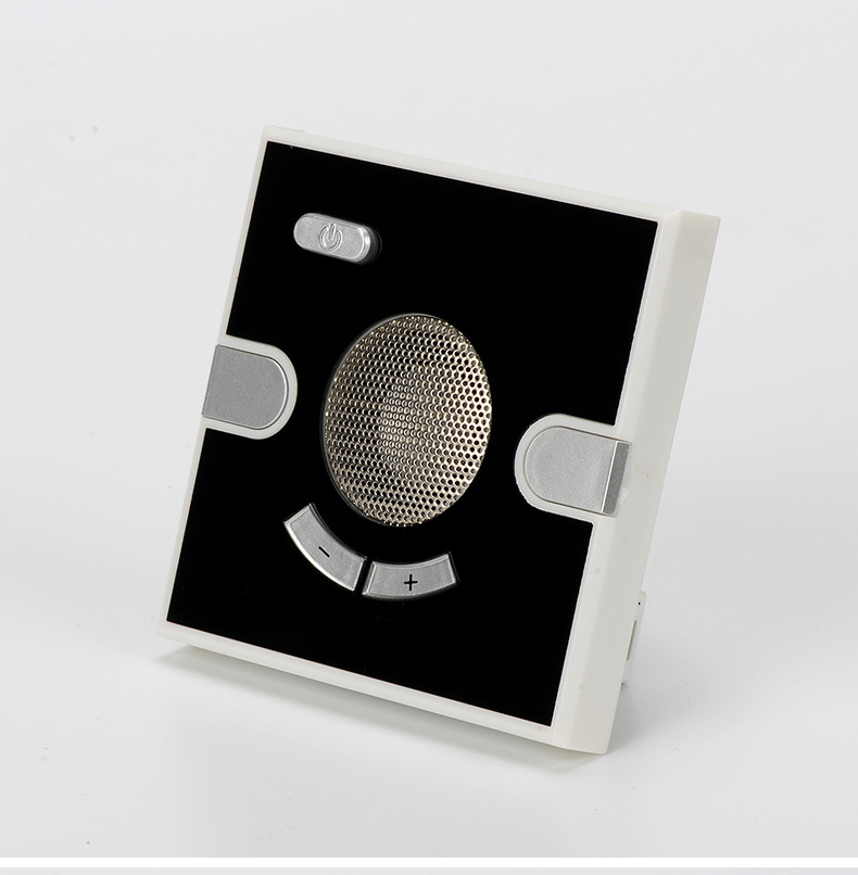 多功能墙壁式音响 插座式客厅功放音响 创意新型迷你低音炮喇叭