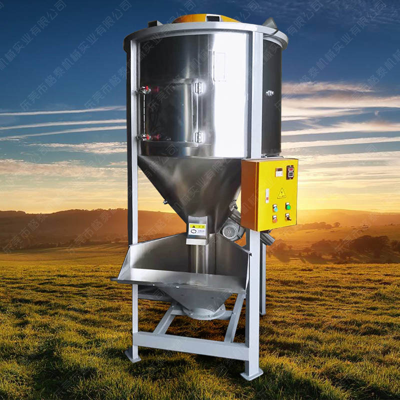 东莞pvc塑胶颗粒搅拌机 不锈钢立式烘干拌料机 高效自落循环搅拌