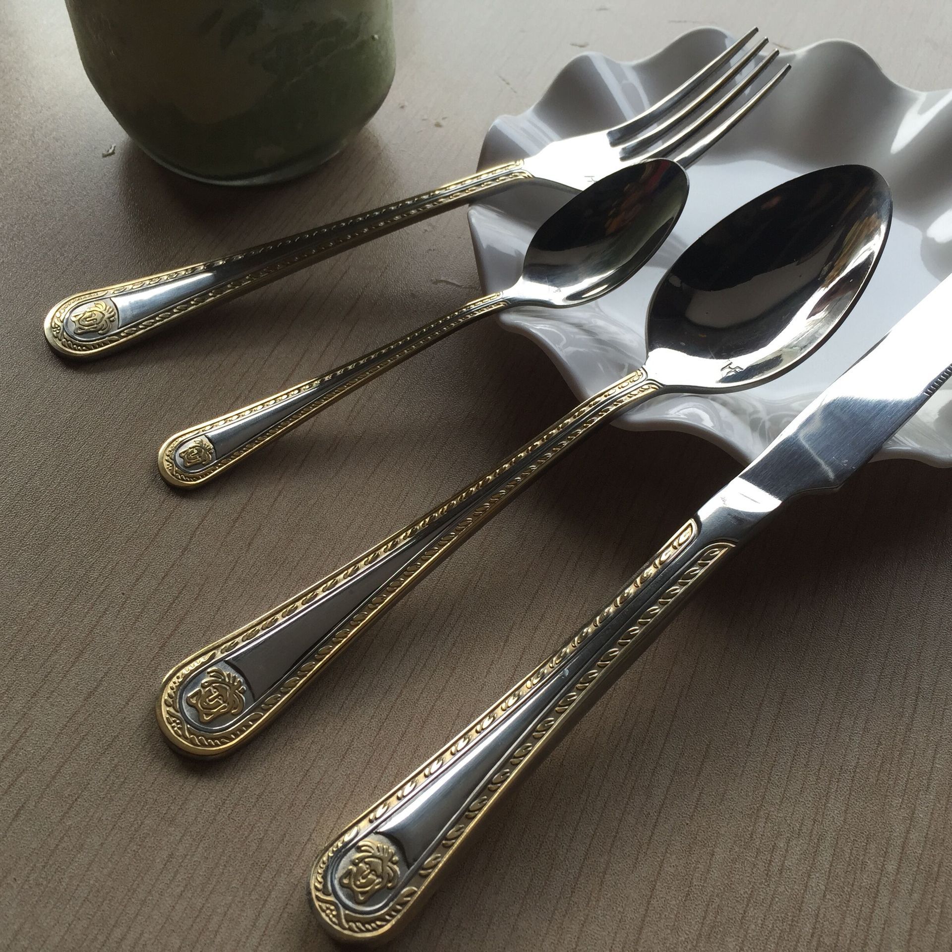 镀金系列 勺子 不锈钢餐具 酒店 刀叉