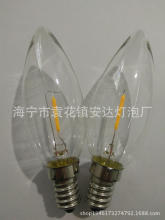 供应C32 E14 30V 1W LED灯丝灯 LED蜡烛泡 E14灯泡 低压LED灯泡