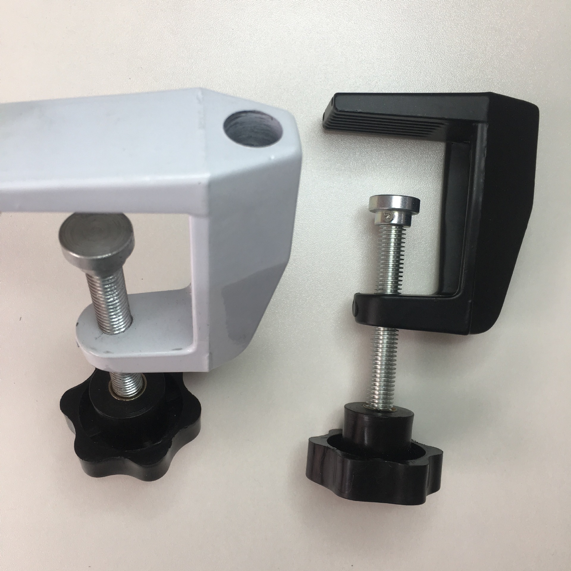 孔宽1.3cm台夹 艾炙夹子 红外线台夹 金属桌面夹子 固定桌夹子