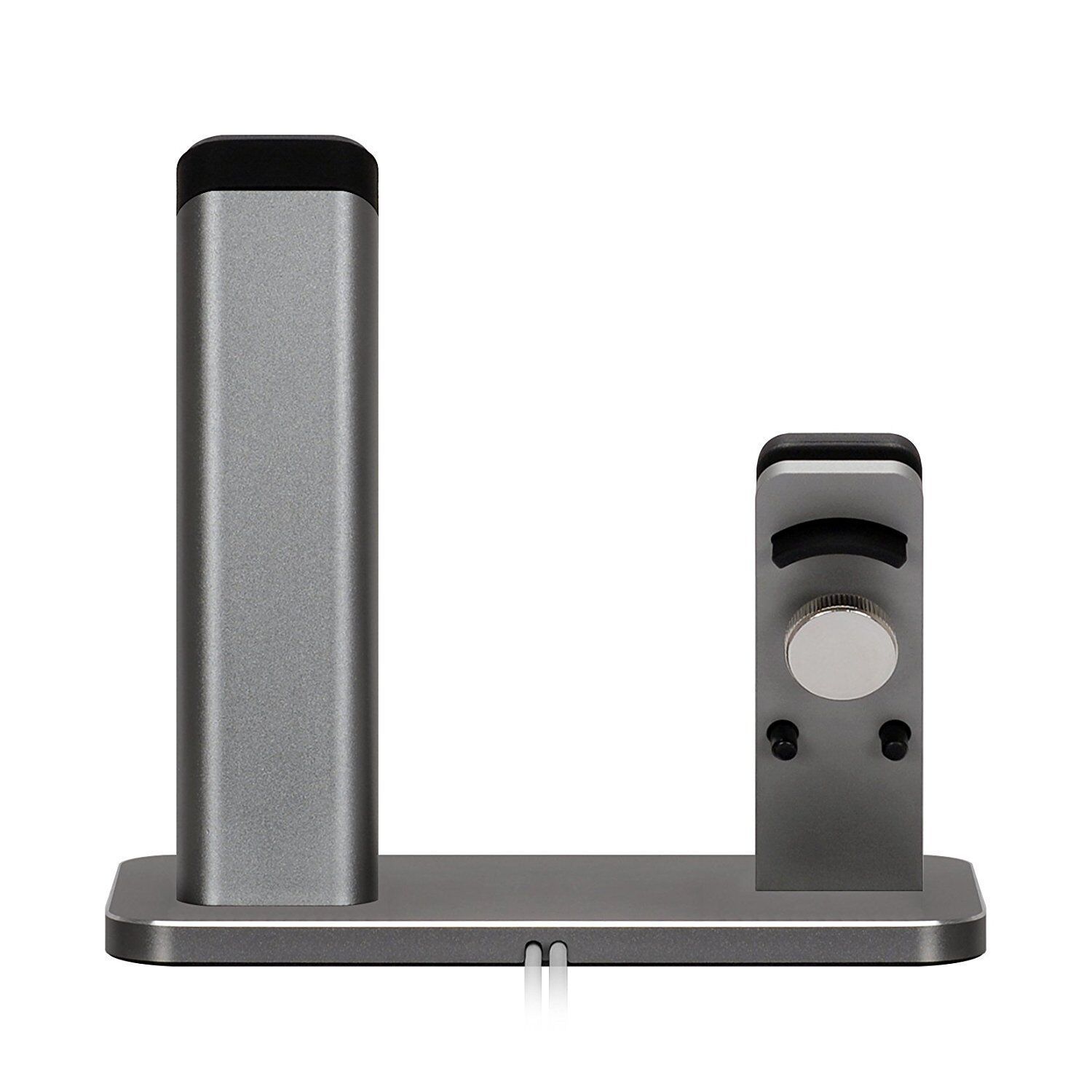 手机充电底座_ziku铝合金手机充电底座苹果iwatch手表金属支架充电底