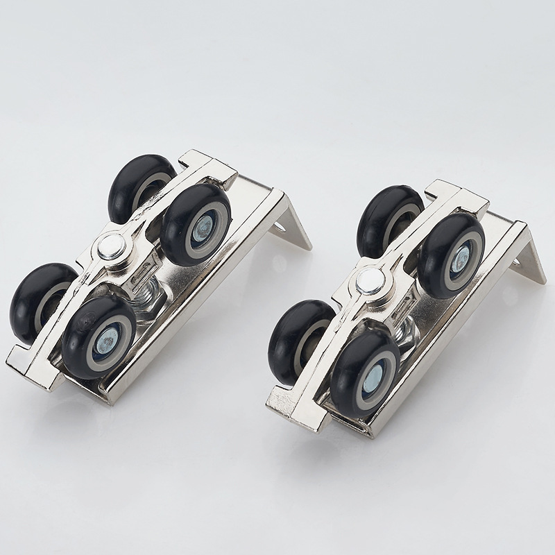 移门吊轮吊滑轮玻璃木门静音吊轨轮阳台推拉门移门轮4轮2只