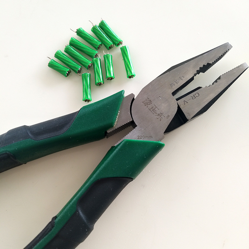 厂家直销多功能防滑9寸钢丝钳 平口老虎钳 省力剪钢丝手动钳子