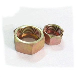 加工定制胶管接头,油管接头,液压接头,工程机械接头,螺母