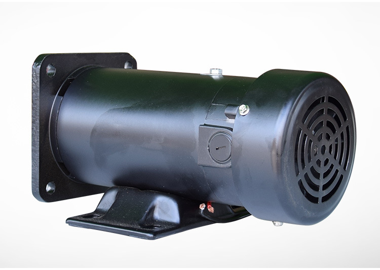 广东厂家供应永磁直流马达220v直流电500w3/4hp有刷直流电机批发