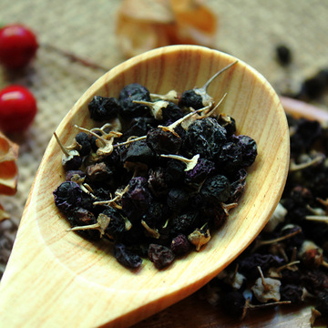 黑枸杞 野生 青海柴达木头茬黑枸杞 黑果枸杞子500g